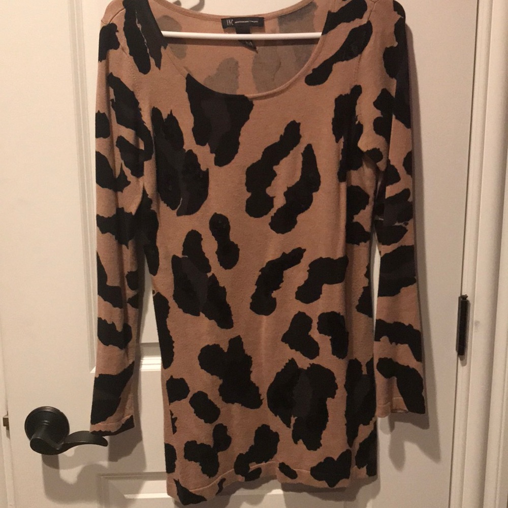 Inc leopard tunic